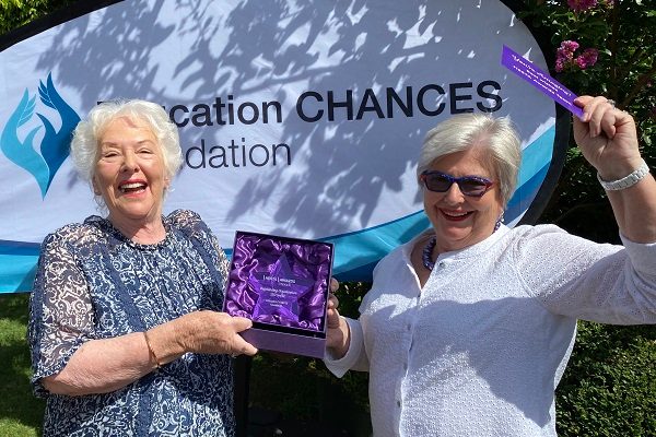 Image of finalists celebrating