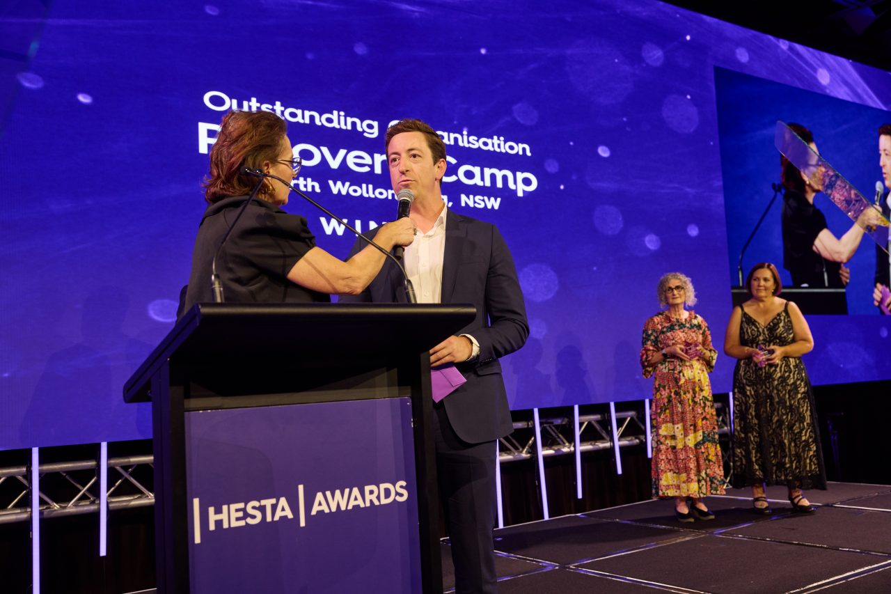 presentation on stage