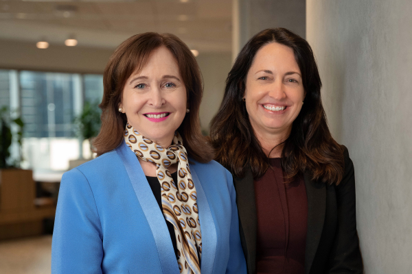 Image of Debby Blakey, CEO HESTA and Sonya Sawtell-Rickson, CIO at HESTA