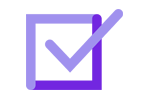 Icon of tick in check box