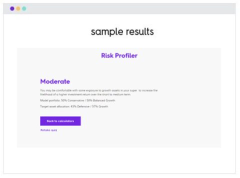 Risk Profiler Calculator