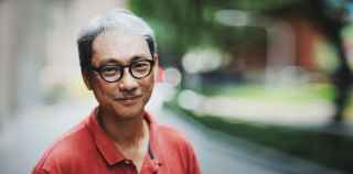 Image of senior man smiling